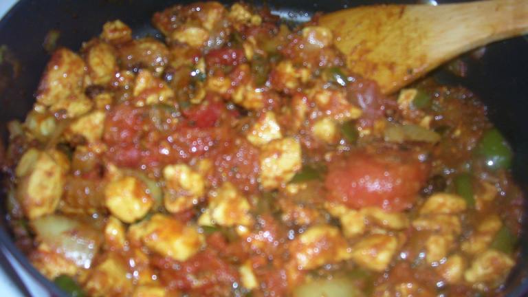 East Indian Chicken Created by Chef Diva Divine