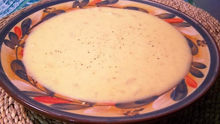 Cauliflower-Cheese Soup Created by Chef PotPie