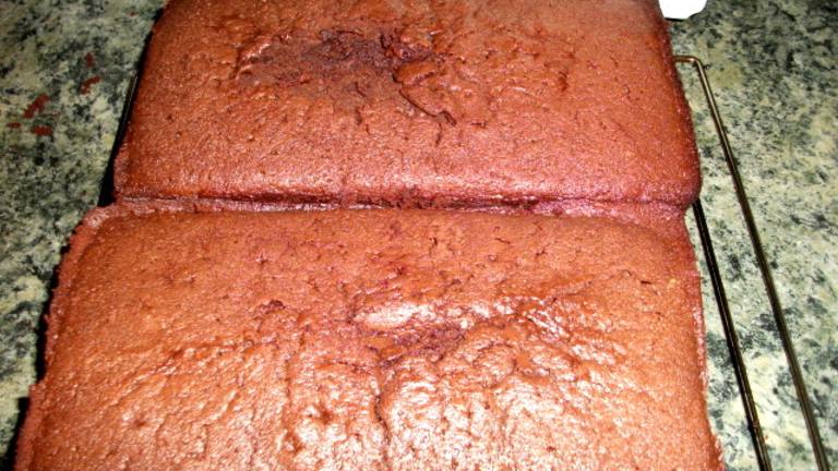 Rich Chocolate Loaf Cake Created by Nika The Mad Baker
