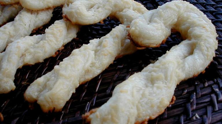 Parmesan Breadstick Candy Canes Created by Ms B.