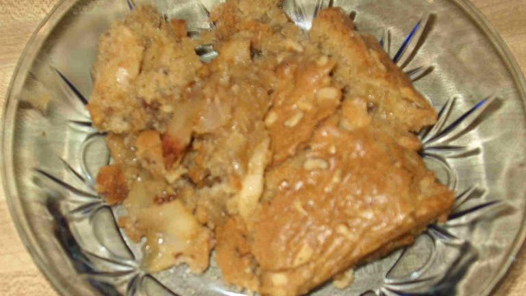 Delicious Apple-Walnut Dessert Created by CookingONTheSide 