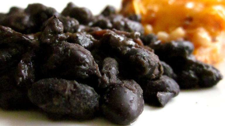 Cuban Black Beans and Rice created by gailanng