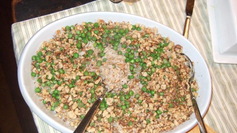 Brown Rice and Walnuts Created by DaisySunshine