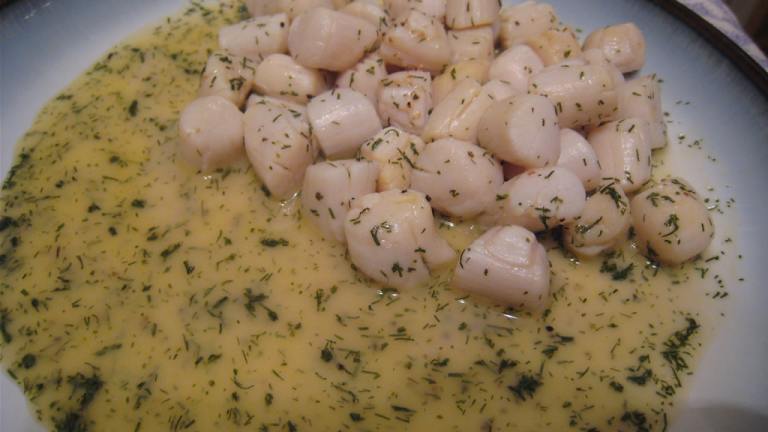 Bay Scallops with Lemon and Dill Created by StrongChef