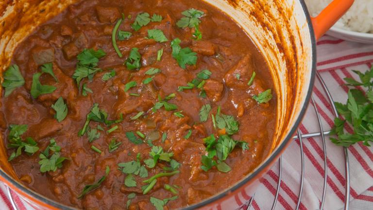 Rio Grande Valley Style Carne Guisada created by anniesnomsblog