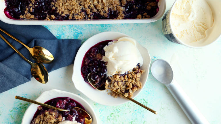 Best Blueberry Crisp
