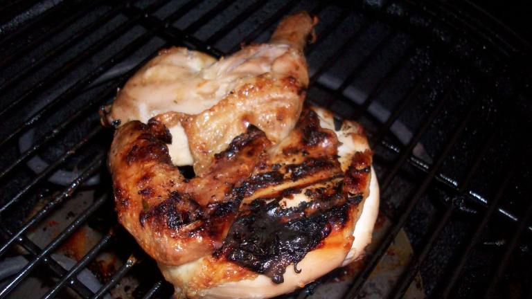 Wine-Brined Grilled Chicken created by mightyro_cooking4u