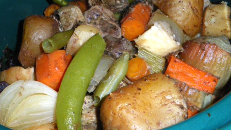 Traditional Crock Pot Beef Stew Created by Bergy