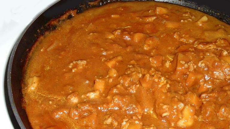 Ground Beef Curry Delight Created by Bergy