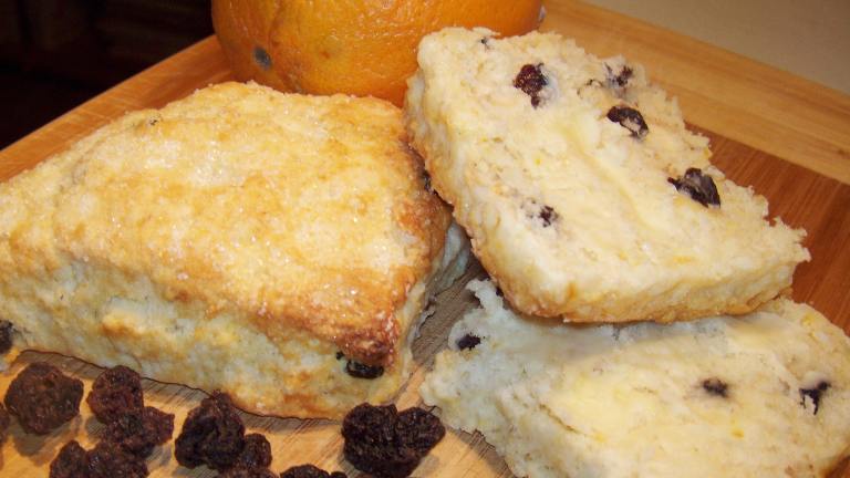 Orange-Currant Scones Created by Elly in Canada