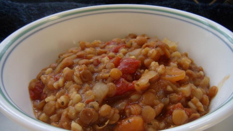 Italian Lentil and Barley Soup created by digifoo