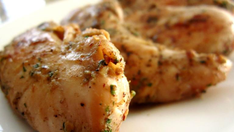 Barbecued Garlic Chicken created by gailanng
