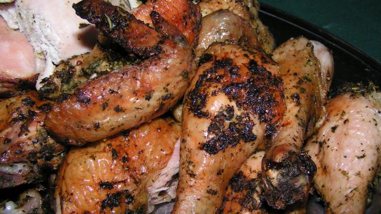 Barbecued Garlic Chicken Created by Chrissyo