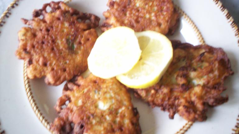 Em Shaat (Middle Eastern Cauliflower Fritters) Created by chef FIFI