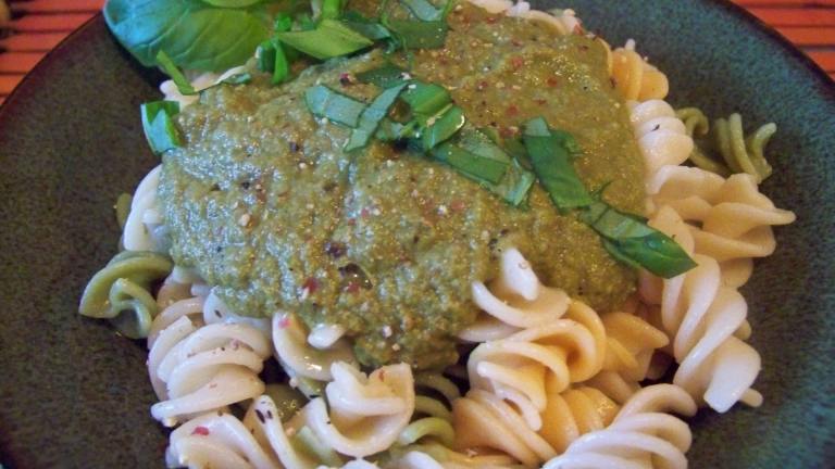 Low Fat Basil Tomato Pesto created by Prose