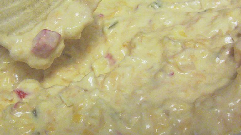Hot Cheesy Onion Chip Dip created by  Pamela 