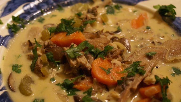 Creamy Chicken-Wild Rice Soup created by Nanners