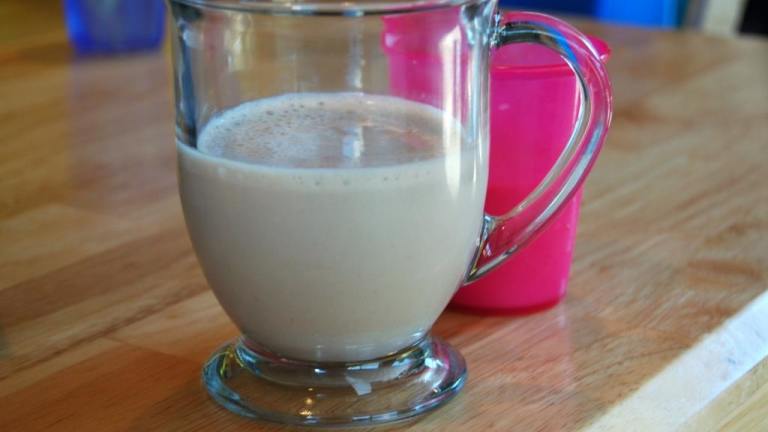 Chocolate Banana Malted Shake Created by MommyMakes