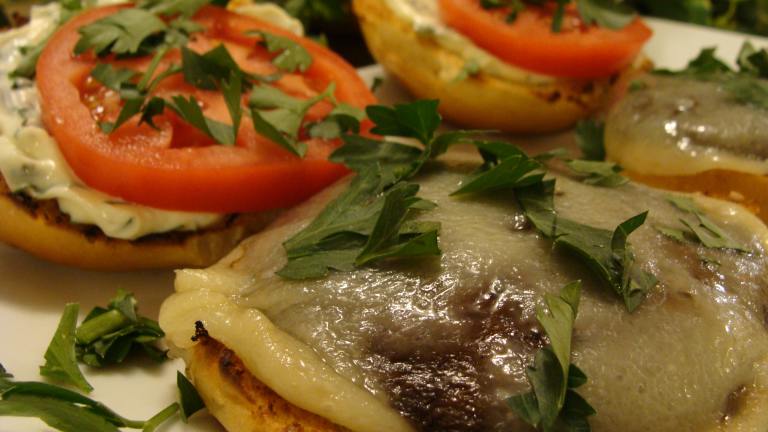Grilled Portabella Mushroom Burgers - a La Dave created by SloppyJoe