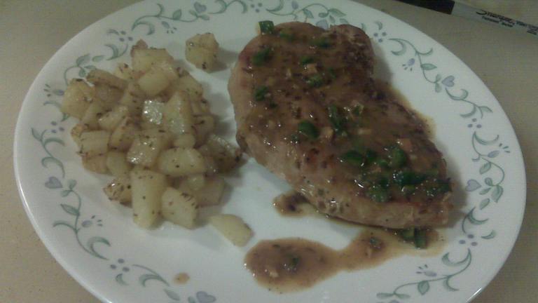 Tequila Pork Chops Created by Chef GreanEyes