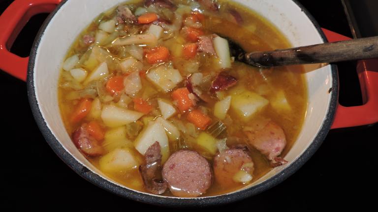 Polish Sausage (Kielbasa)  Soup Created by Jane from Ohio