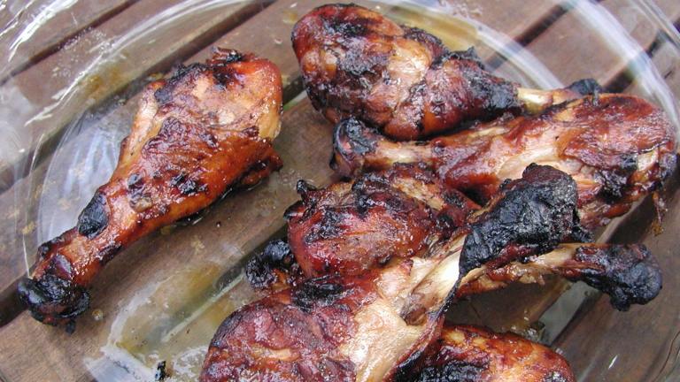 Grilled Chicken Legs With Pomegranate Molasses Created by Mrs Goodall