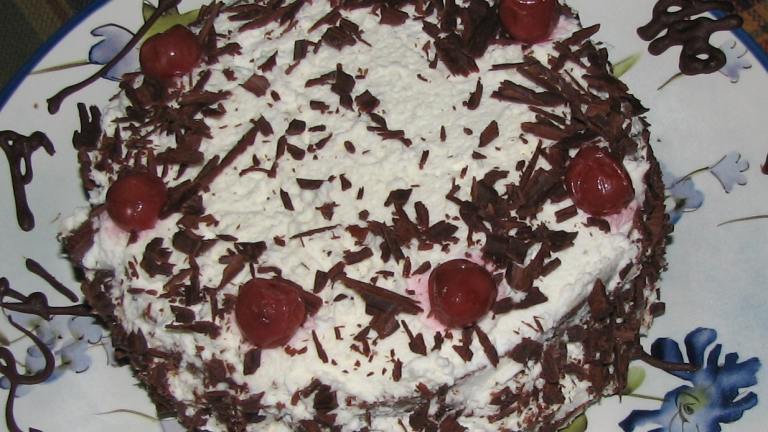 Black Forest Cherry Cake created by Dimpi