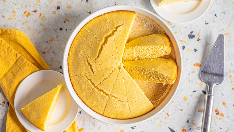 Perfectly Sweet Cornbread Created by limeandspoontt
