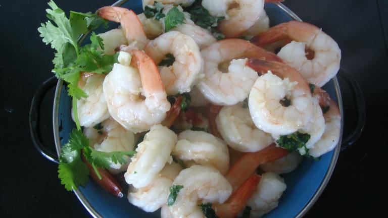 Garlic Prawns created by spatchcock