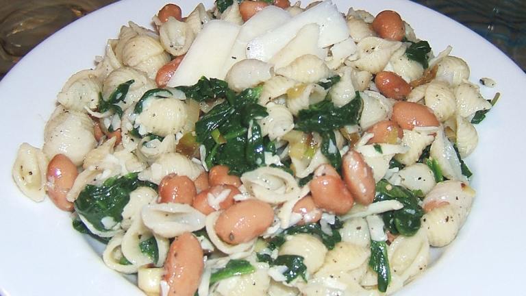 Penne with Swiss Chard & Asiago Cheese Created by Kathy228