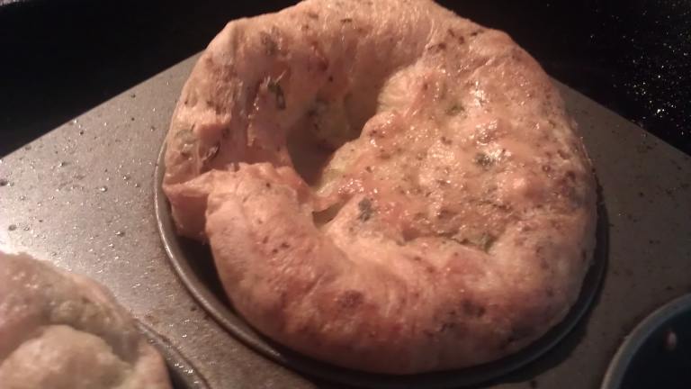 Yorkshire Pudding With Herbs Created by threeovens
