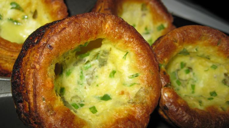 Yorkshire Pudding With Herbs Created by threeovens