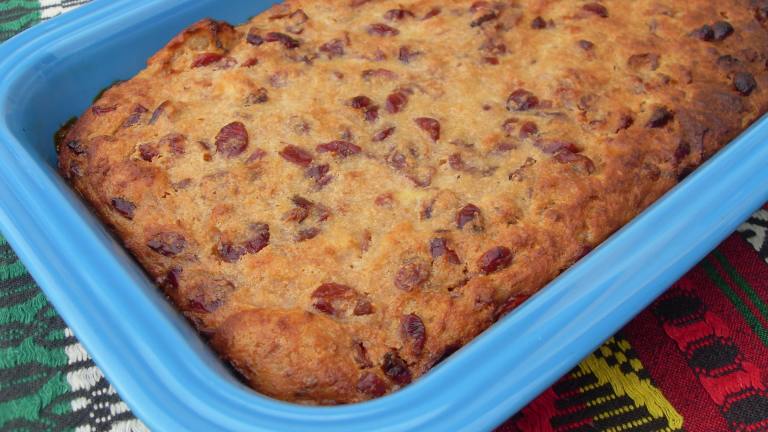 Bread Pudding with Dried Cranberries created by dumblady
