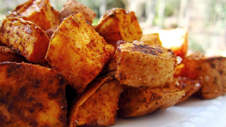 Southwestern Salty Sweet Potatoes to Cry For! created by gailanng