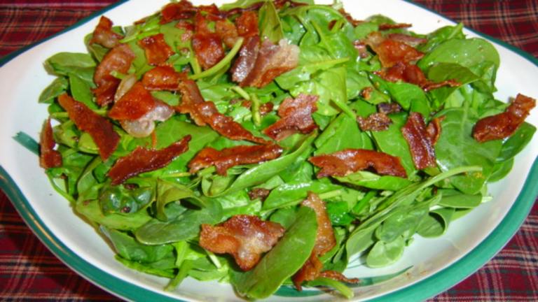 Hot Bacon Dressing (For Spinach Salad) created by PalatablePastime