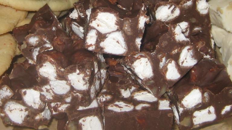 rocky road fudge created by Pvt Amys Mom