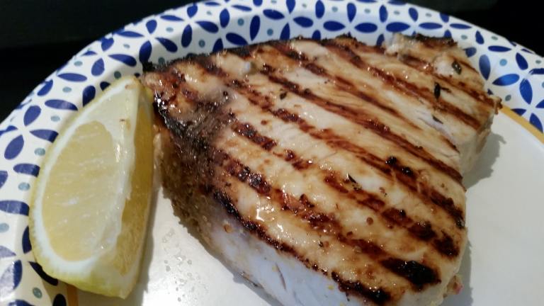 Lemon Thyme Swordfish Created by kymgerberich
