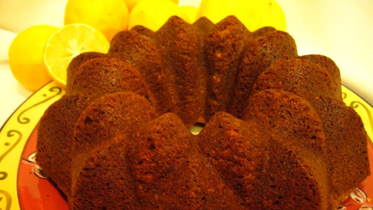 Rum-doused Lemon Poppy-Seed Cake created by cookiedog