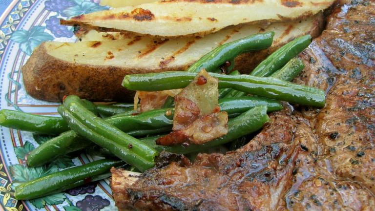 Tender Green Beans with Pancetta created by lazyme