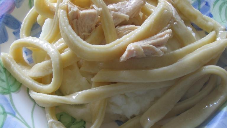 Favorite Homemade Chicken and Noodles Created by Breezytoo