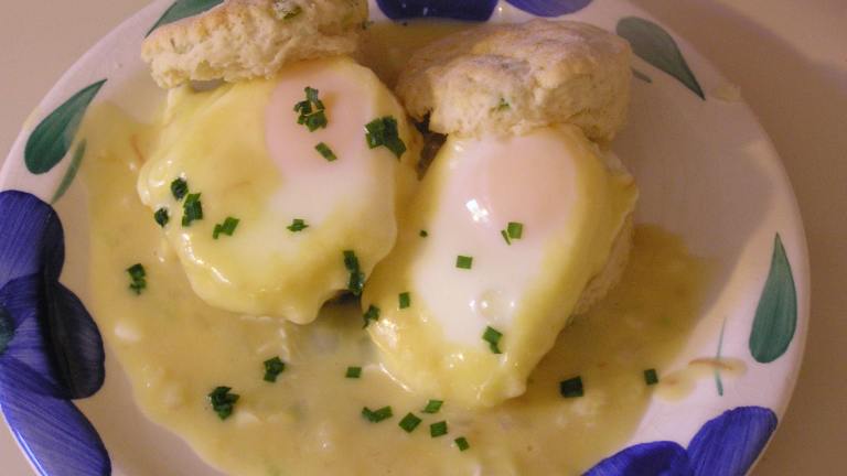 Poached Eggs a la King Created by Chef AprilAllYear