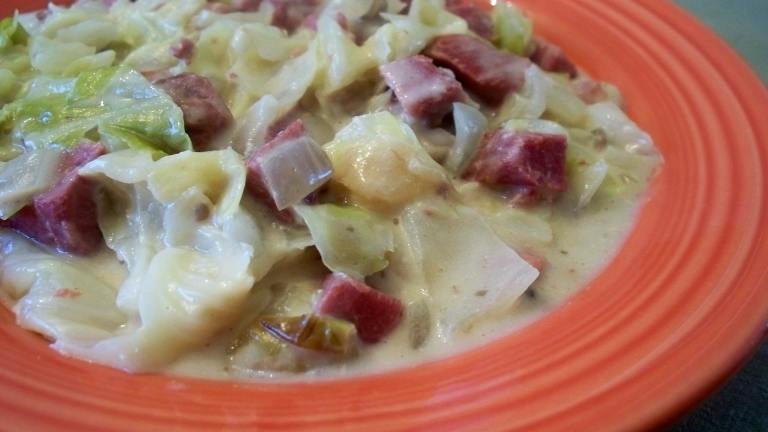 Corned Beef and Cabbage Casserole Created by Parsley
