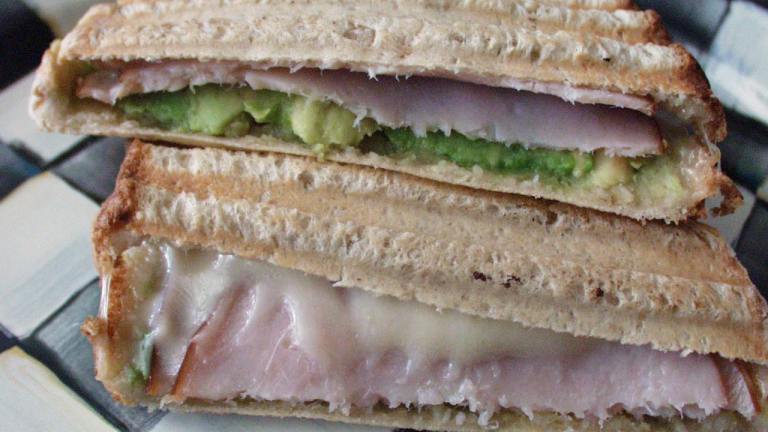 Turkey and cheese panini created by FLKeysJen