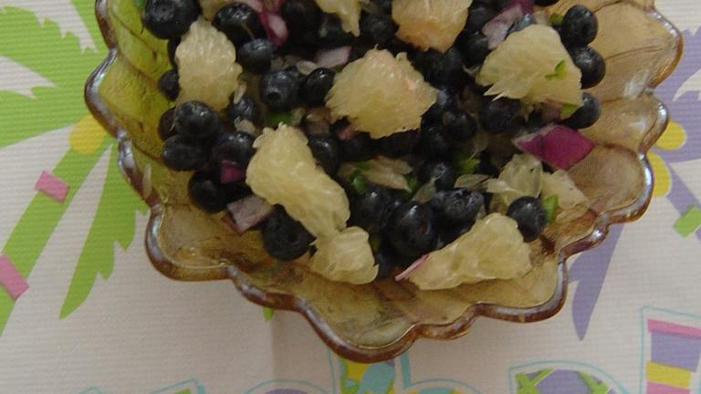 Blueberry Salsa Created by Lindas Busy Kitchen