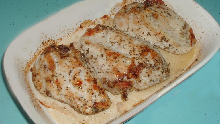 Grilled Oregano Chicken (Kotopoulo Riganato tes Skaras) Created by Bergy