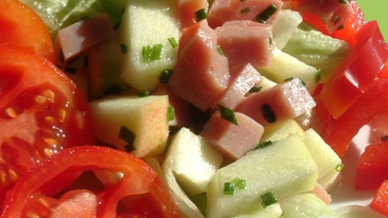 Apple Ham Salad Created by Bergy
