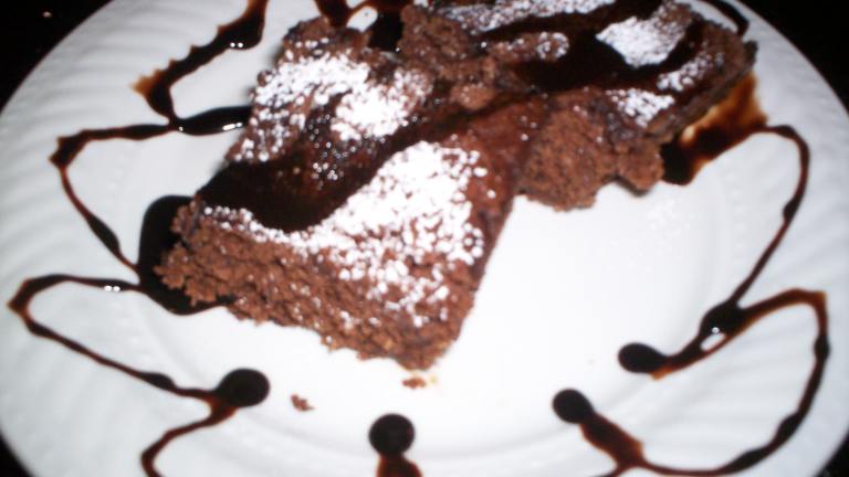10 Minute ..quick and Easy Chocolate Brownie Pudding Cake created by chef FIFI