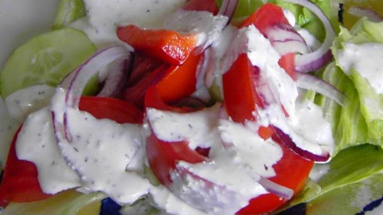 Creamy Feta Salad Dressing and Dip created by JustJanS