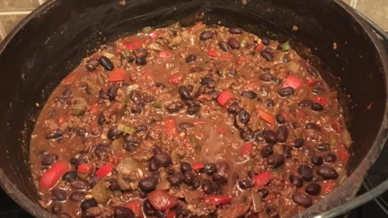 Black Bean and Chocolate Chili Created by Sean S.