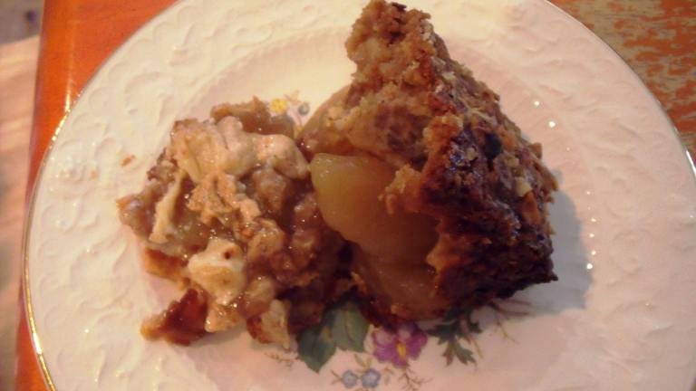 Apple Streusel Cobbler Created by Maryland Jim